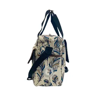 Willex Shopper Blue Feather Met Schouderband