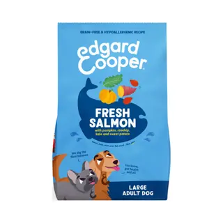 Edgard&Cooper Hondenvoer Droog Noorse Zalm 12 Kg