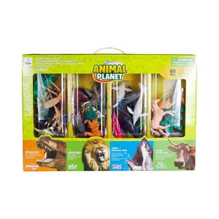 Animal Planet Dierenset 60 Stks 4 Soorten Dieren