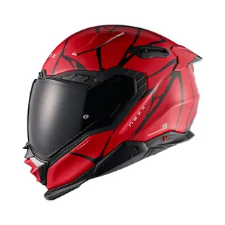 Nexx X.Wst 3 B-Side Zwart Mat Rood Integraalhelm - Helm