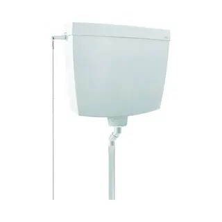 Sub Hooghangend Kunststof Reservoir 41, 2 X 45 X 14, 5 Cm, Wit