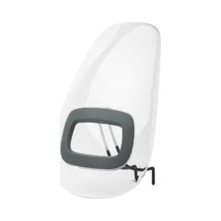 Bobike Windscherm Voor One En Go Fietszitjes - Bobike Grey