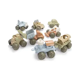 Dantoy Bio Speelgoed Auto Set - 8 Stuks - Duurzaam Van Suikerriet