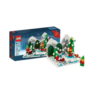 Lego Kerst Wintertafereel Met Elfen - 40564