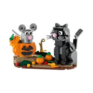 Lego 40570 Iconic Halloween kat en muis