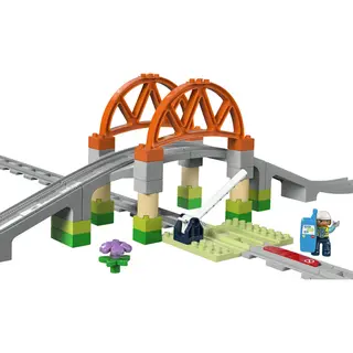 Lego 10426 Eisenbahnbrücke und Schienen – Erweiterungsset