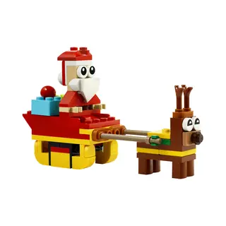 Lego 30670 Sledetocht van de Kerstman