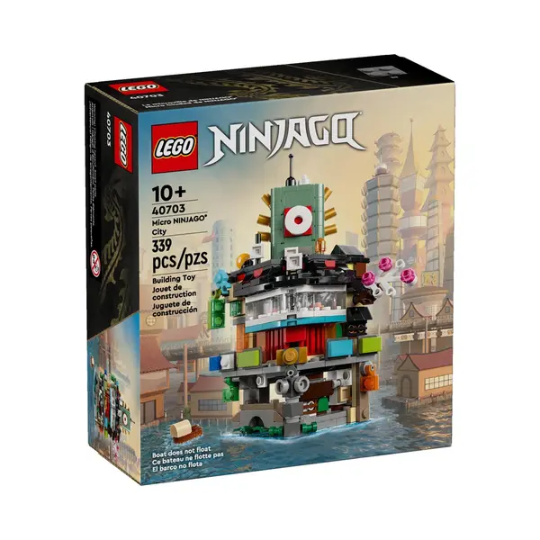Lego Ninjago Micromodel Van Ninjago City (40703, Lego Ninjago) thumbnail