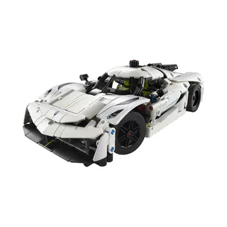 Lego 42184 Koenigsegg Jesko Absolut witte hypercar