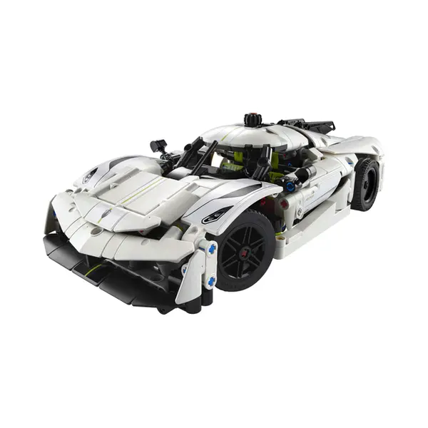 Lego 42184 Koenigsegg Jesko Absolut witte hypercar thumbnail