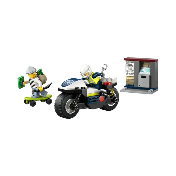 Lego 60455 Verfolgung auf Polizeimotorrad thumbnail