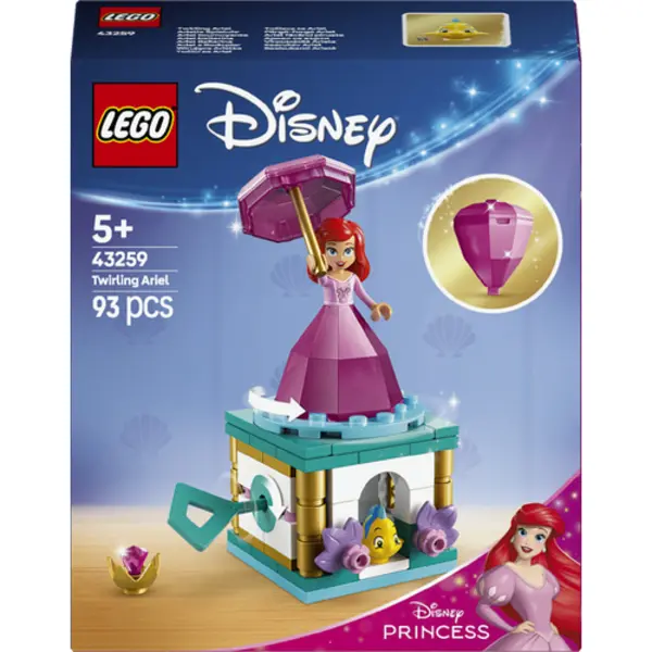 Lego 43259 Disney Princess Draaiende Ariël thumbnail