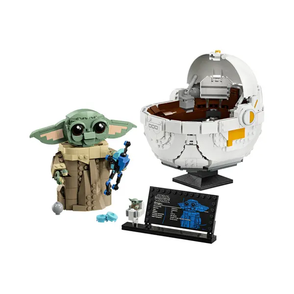 Lego 75403 Star Wars Grogu™ with Hover Pram thumbnail