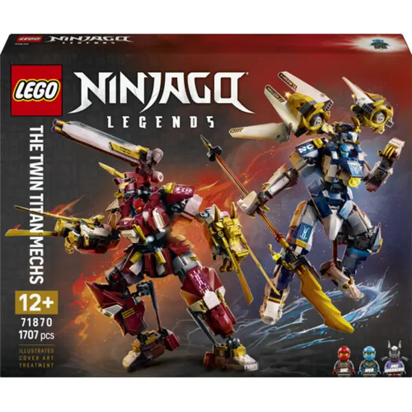 Lego 71870 Ninjago The Twin Titan Mechs thumbnail