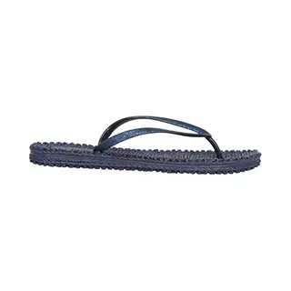 Ilse Jacobsen Teenslipper 'Cheerful 01' Blauw
