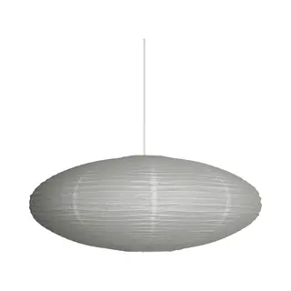 Nordlux Villo - Papieren Lampenkap Zonder Pendel - Ø 60 X 24 Cm - Wit