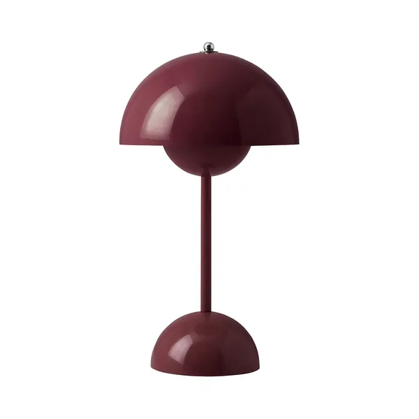 &tradition - Schnurlosleuchte FlowerPot - Violett - Polykarbonat - Designer Verner Panton thumbnail