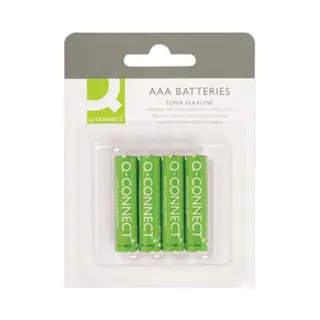 Q-Connect 4 x Aaa Einweg-Batterie Alkaline