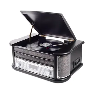 Denver Mrd-51 Black draaitafel Zwart Automatisch