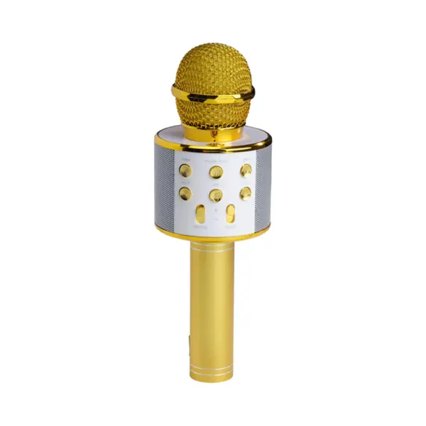 Denver Kms-20GOMK2 microfoon Goud Karaokemicrofoon thumbnail