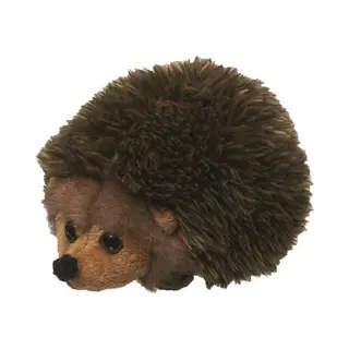 Nature Planet Pluche Kleine Egel Knuffel - Bruin - Van 13 Cm - Egels - Knuffeldieren