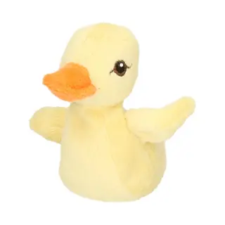 Nature Planet Kleine Knuffel Eendjes - Geel - 10 Cm - Kinder Speelgoed