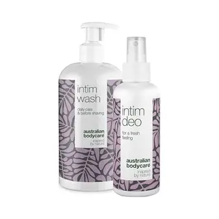 Australian Bodycare 2 Products Against Unpleasant Odour In The Intimate Area | 2 Tea Tree Oil Intimate Products Against Odour, Itching And Burning In The Intimate Area |