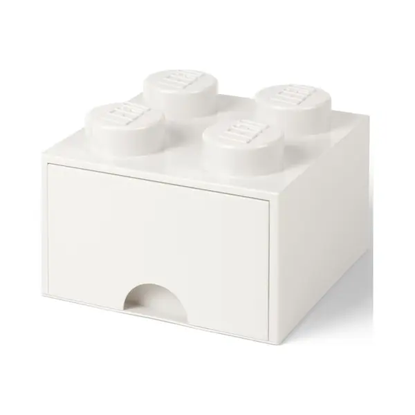 Lego 5006313 Aufbewahrungsstein Mit Schubfach In Weiß thumbnail