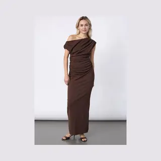 SisterS Point Jurk Nasa Dr 20137 D.chocolate Dames Maat - M
