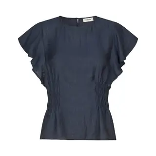 Modstrom Nixonmd Top Smock Blauw