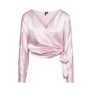 Vero Moda Vmkae D1 Ls Wrap Blouse Dames Top - Maat M