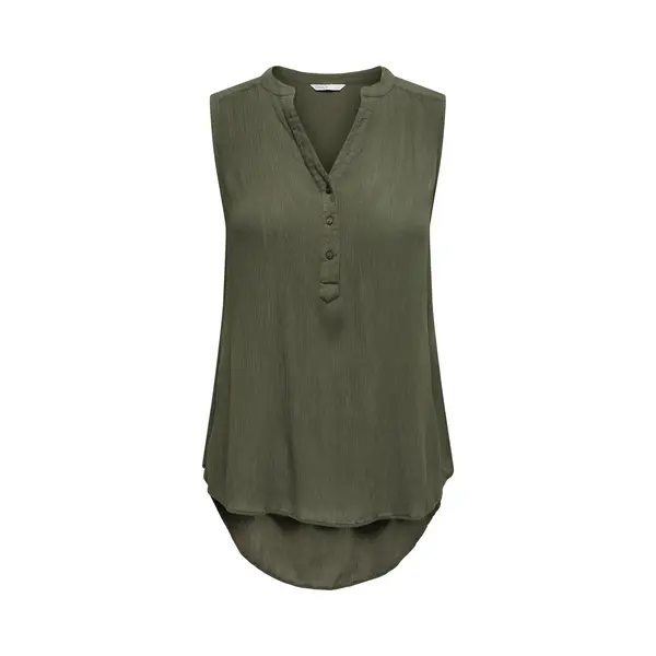 Only Onljette Life S/L Top Wvn Noos Top Dames, Druivenblad thumbnail