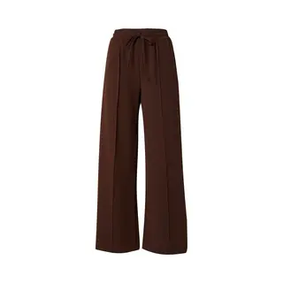 Vila Bandplooibroek 'VIClua' Chocoladebruin