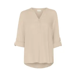 Langärmelige Bluse, Damen Kaffe Milia