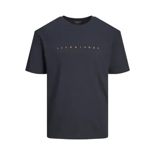 Jack & Jones Junior Shirt 'Star' Navy / Oranje