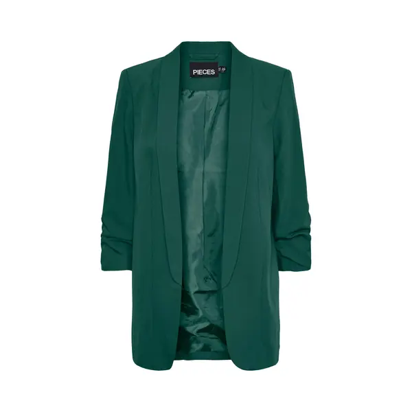 Pieces Blazer Pcbosella 3/4 Blazer Noos Bc 17090996 Trekking Green Dames Maat - L thumbnail