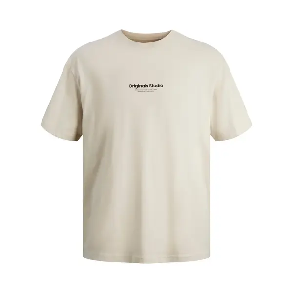 Jack & Jones Shirt 'JORVesterbro' Beige / Zwart thumbnail
