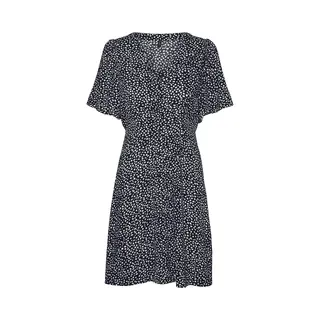 Vero Moda - Vmalba Ss Short Dress Wvn Noos - Dames - Mini Jurken