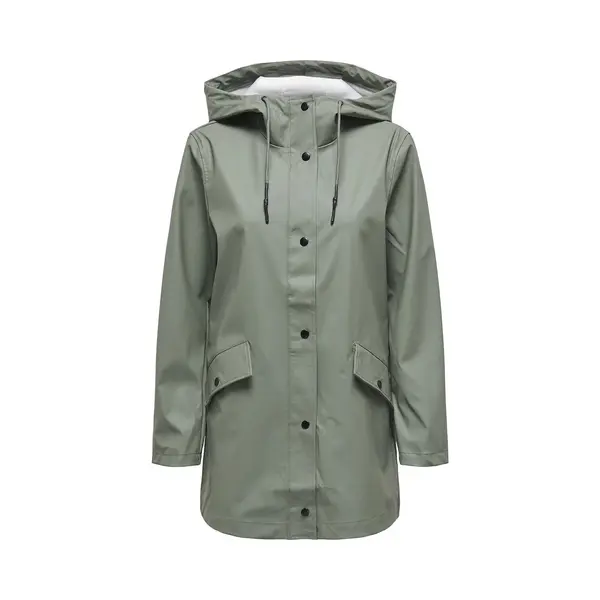 Only Jas Onlelisa Raincoat Otw Noos 15261734 Agave Green Dames Maat - L thumbnail