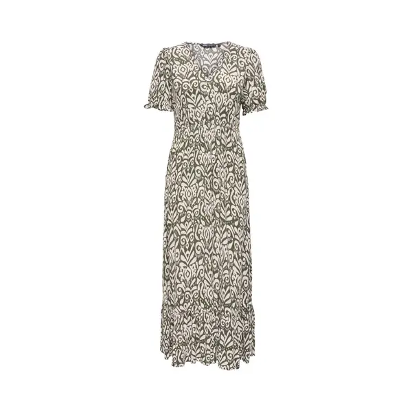Only - Onlchianti S/S Long Dress Wvn Noos - Dames - Maxi Jurken thumbnail