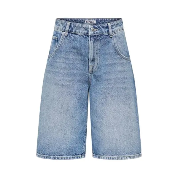 Only Female Jeans-Shorts Onlmate Mittlere Taille Baggy Fit Jeans-Shorts thumbnail