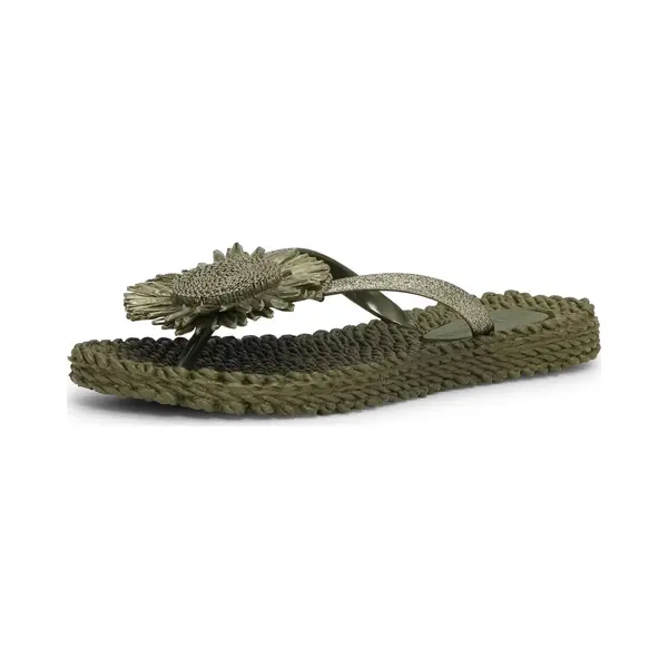 Ilse Jacobsen Teenslipper 'CHEERFUL16F' Olijfgroen thumbnail
