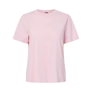 Pieces Damen Pcria Ss Solid Tee Noos Bc T-Shirt 17140802 , Roseate Spoonbill , Xl