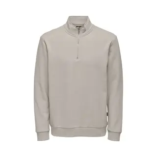 Only & Sons Herren Pullover Onsceres Half Zip Sweat - Regular Fit