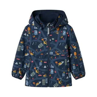 Name It - NMMMALTA05 Softshell Jacket Aop Fo - Jongens - Buitenjassen