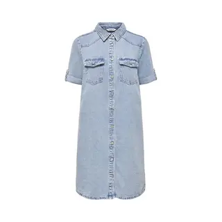 Only Onllisa S/S Dnm Dress Gua Noos