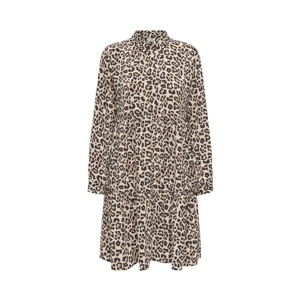 Jdy - Jdypiper L/S Shirt Dress Wvn Noos - Dames - Maxi Jurken thumbnail