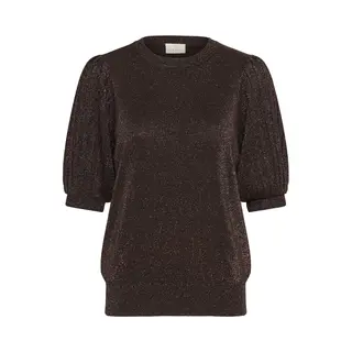 Pullover Damen Kaffe Regina Pleat