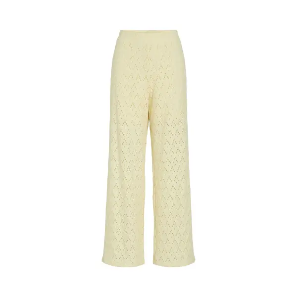 Vila - Viamalina Hw Wide Pants/Vol/Pb - Dames - Leggings thumbnail
