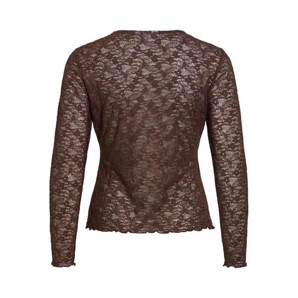 Vila - Vifay O-Neck L/S Top - Noos - Dames - Blouses thumbnail